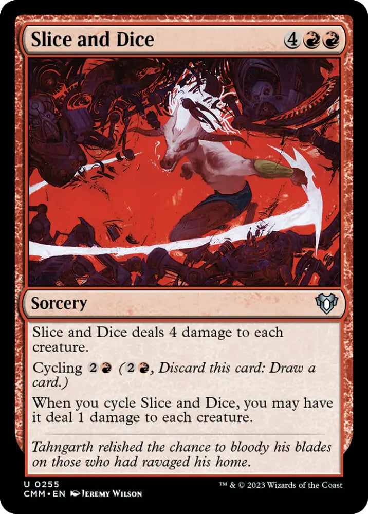 Slice and Dice [Commander Masters] - MTG Single