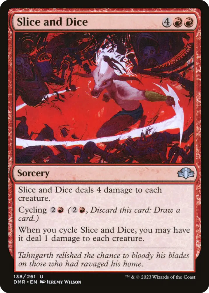 Slice and Dice [Dominaria Remastered] - MTG Single
