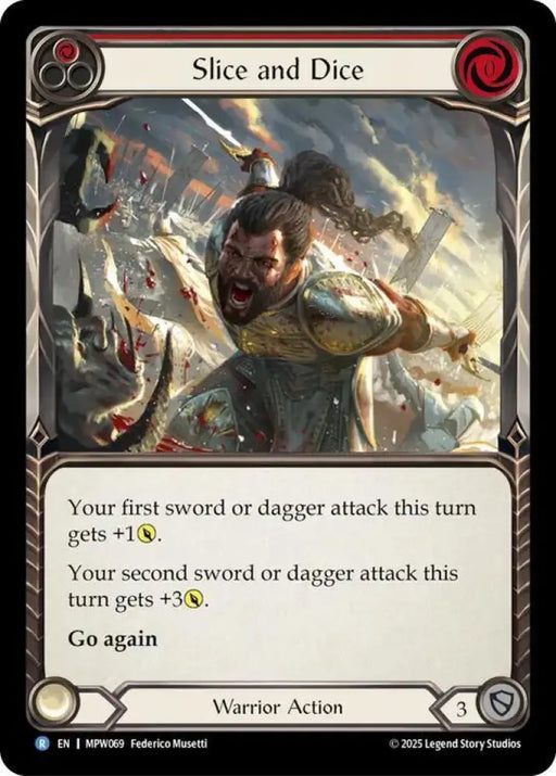 Slice and Dice (Red) (MPW069) [Mastery Pack Warrior]