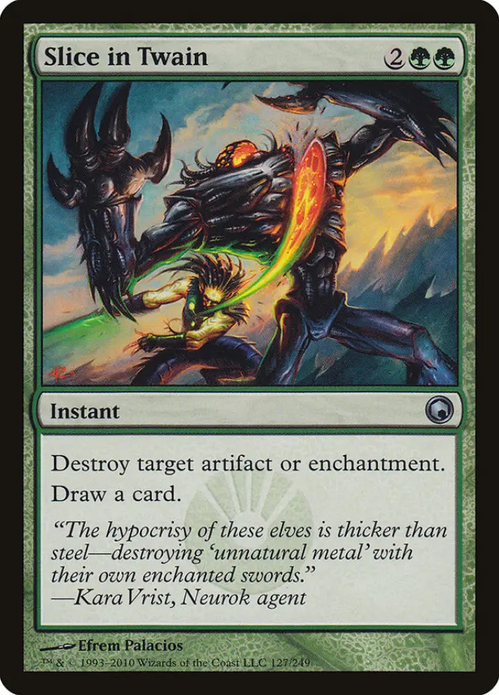 Slice in Twain [Scars of Mirrodin] - MTG Single