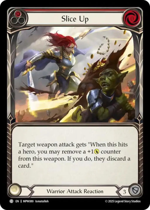 Slice Up (Red) (MPW089) [Mastery Pack Warrior]