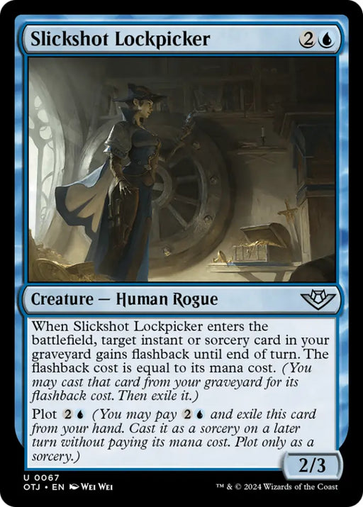 Slickshot Lockpicker [Outlaws of Thunder Junction] - MTG Single