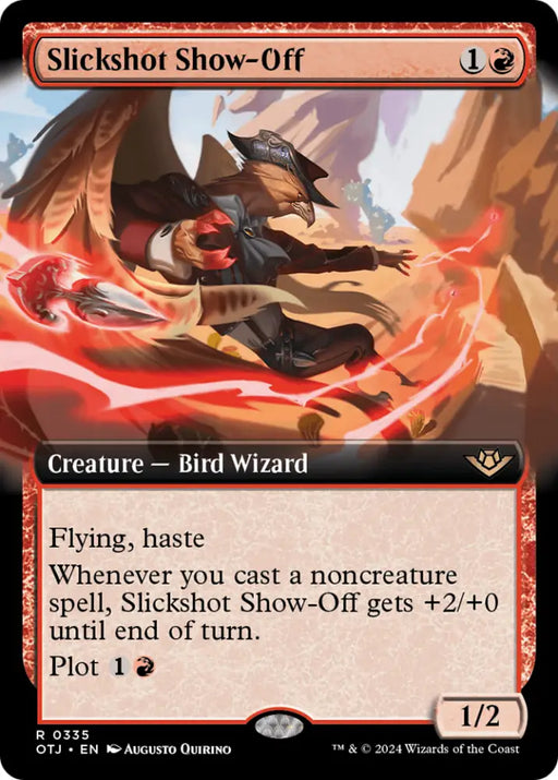 Slickshot Show-Off (Extended Art) [Outlaws of Thunder Junction] - MTG Single