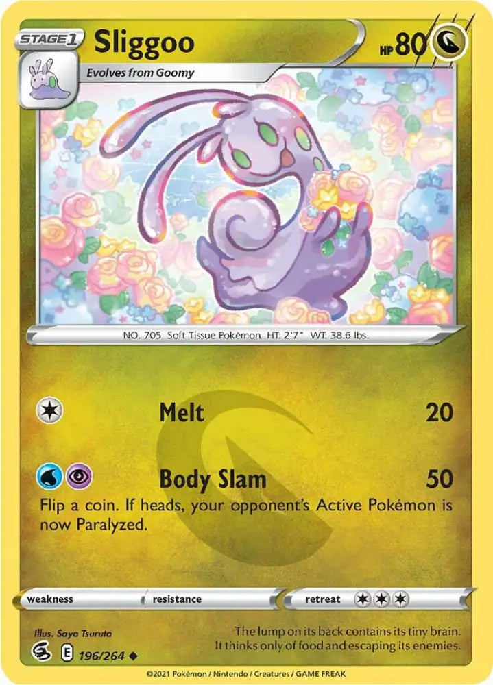 Sliggoo (196/264) [Sword & Shield: Fusion Strike] - Pokemon Single