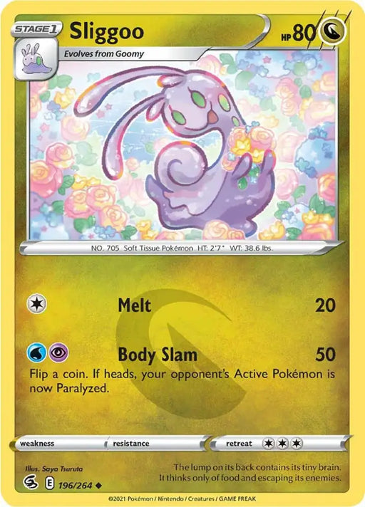 Sliggoo (196/264) [Sword & Shield: Fusion Strike] - Pokemon Single