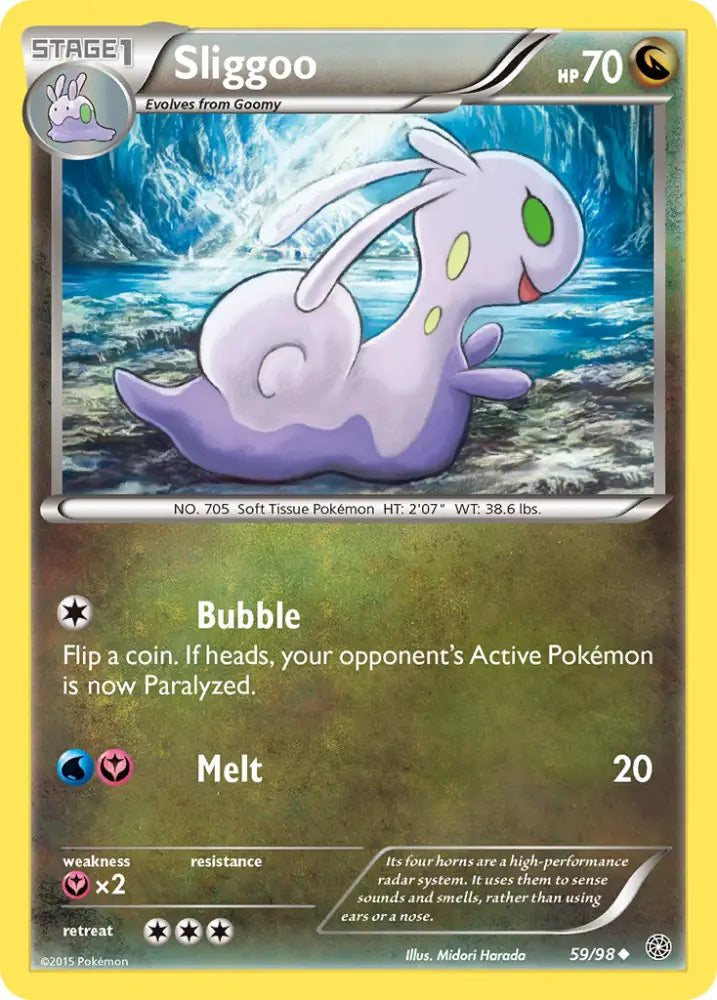Sliggoo (59/98) [XY: Ancient Origins] - Pokemon Single