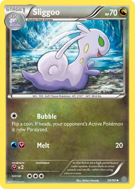 Sliggoo (59/98) [XY: Ancient Origins] - Pokemon Single