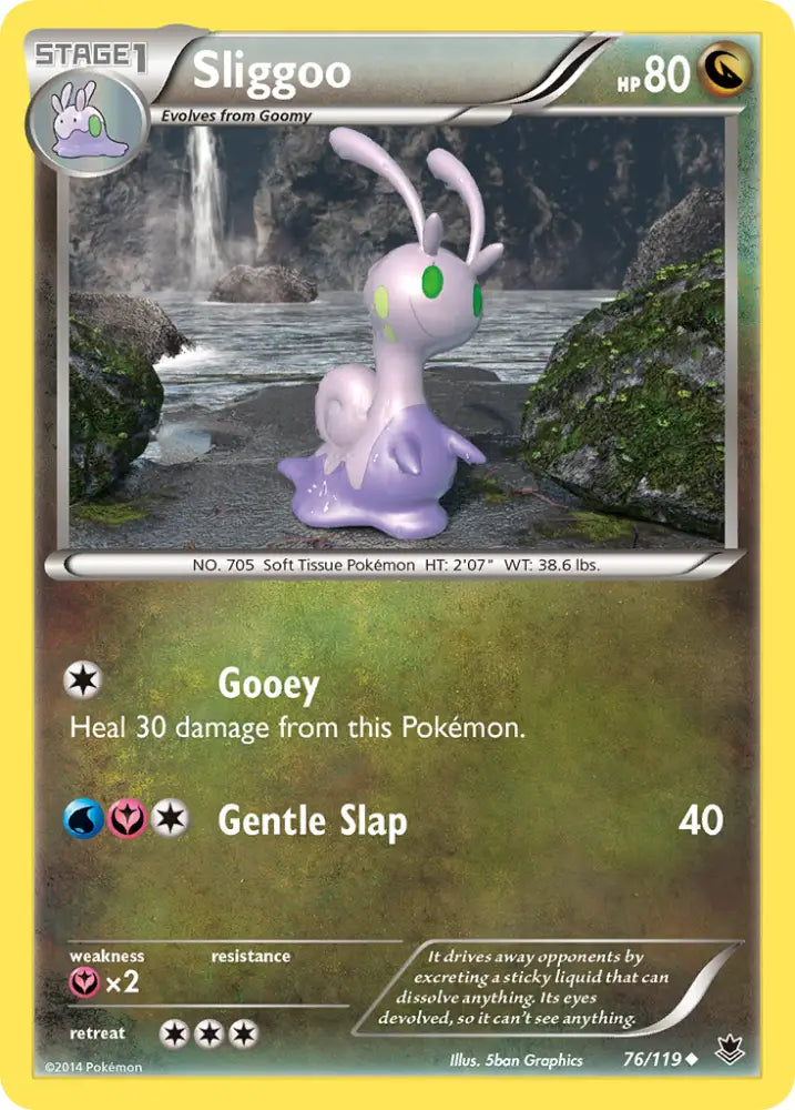 Sliggoo (76/119) [XY: Phantom Forces] - Pokemon Single