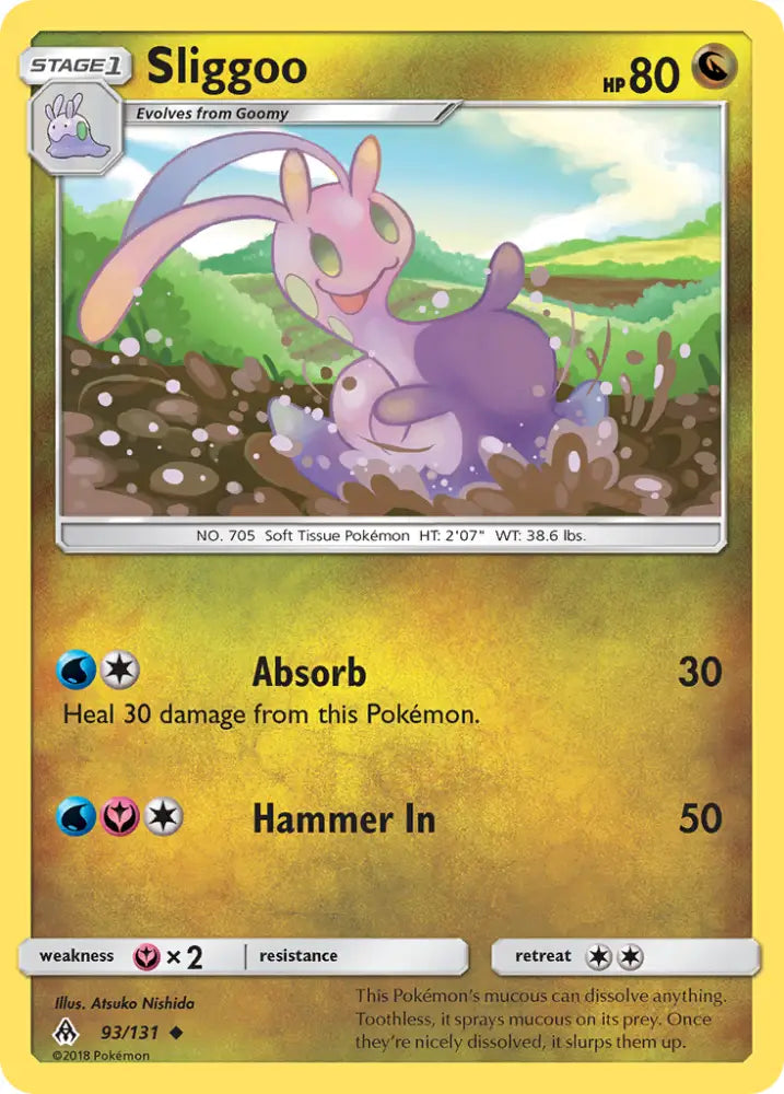 Sliggoo (93/131) [Sun & Moon: Forbidden Light] - Pokemon Single
