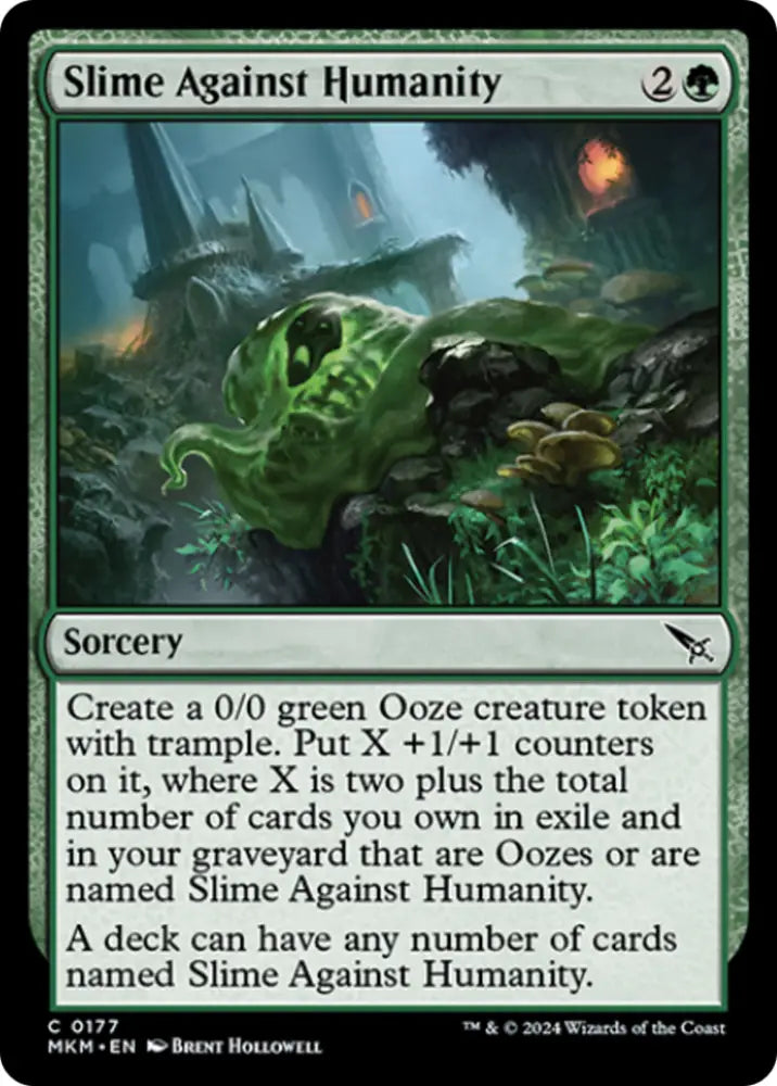 Slime Against Humanity [Murders at Karlov Manor] - MTG Single