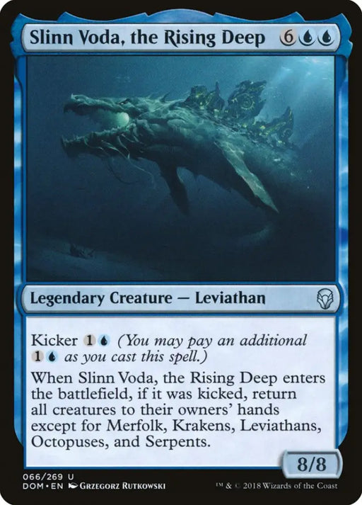 Slinn Voda the Rising Deep [Dominaria] - MTG Single
