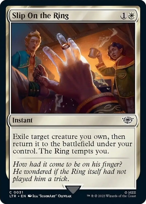 Slip on the Ring [The Lord of the Rings: Tales of Middle-Earth] - MTG Single