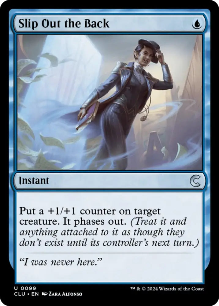 Slip Out the Back [Ravnica: Clue Edition] - MTG Single