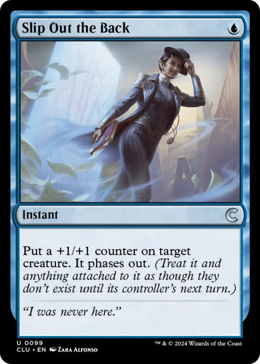 Slip Out the Back [Ravnica: Clue Edition] - MTG Single