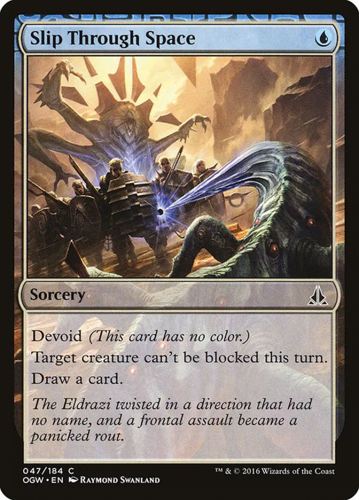 Slip Through Space [Oath of the Gatewatch] - MTG Single