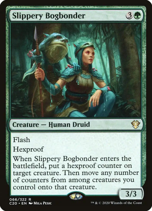 Slippery Bogbonder [Commander 2020] - MTG Single