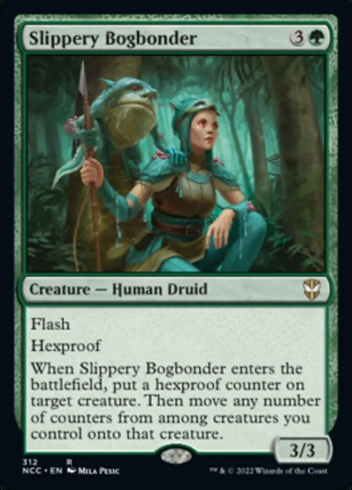 Slippery Bogbonder [Streets of New Capenna Commander] - MTG Single