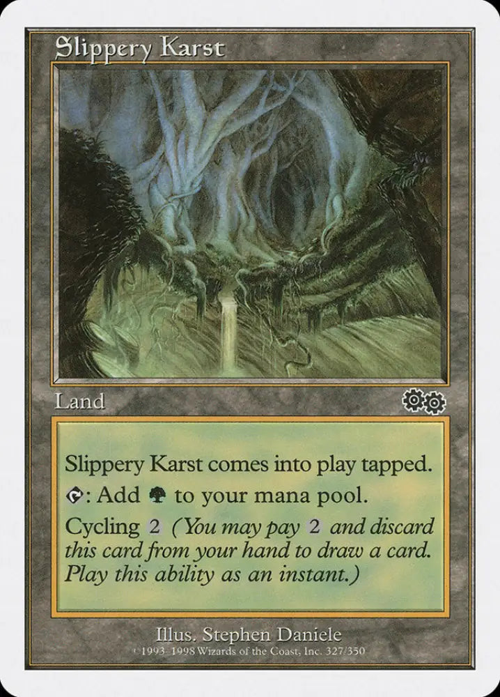 Slippery Karst [Anthologies] - MTG Single
