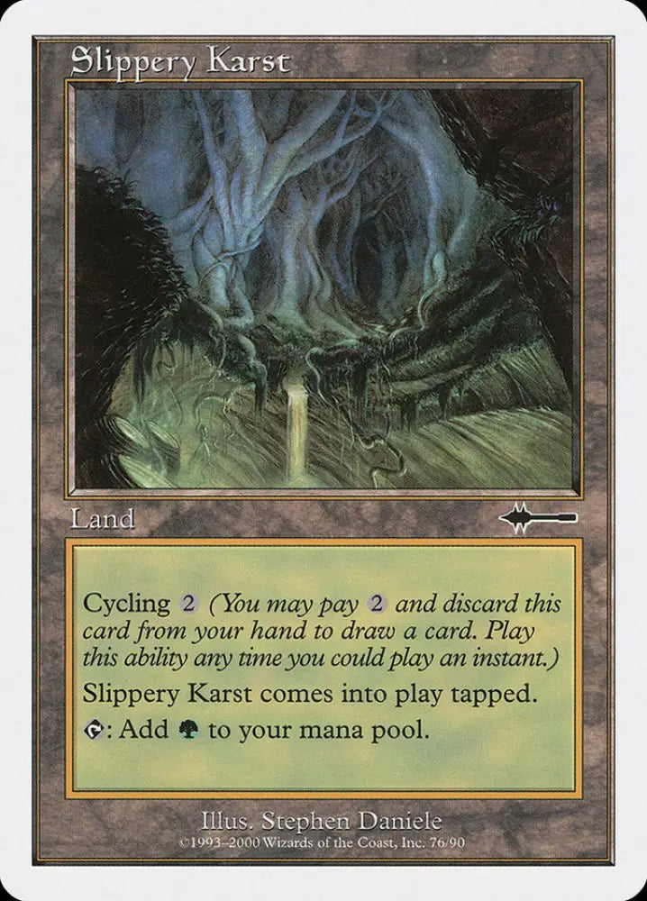 Slippery Karst [Beatdown] - MTG Single
