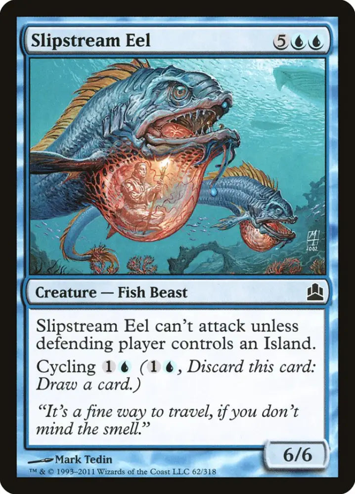 Slipstream Eel [Commander 2011] - MTG Single