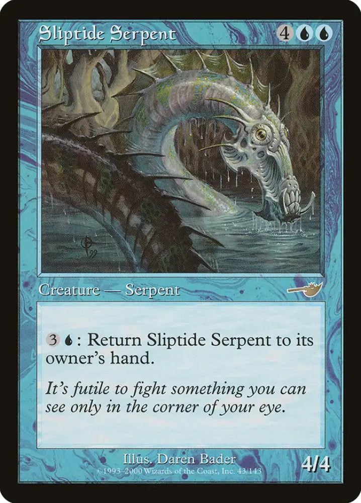 Sliptide Serpent [Nemesis] - MTG Single