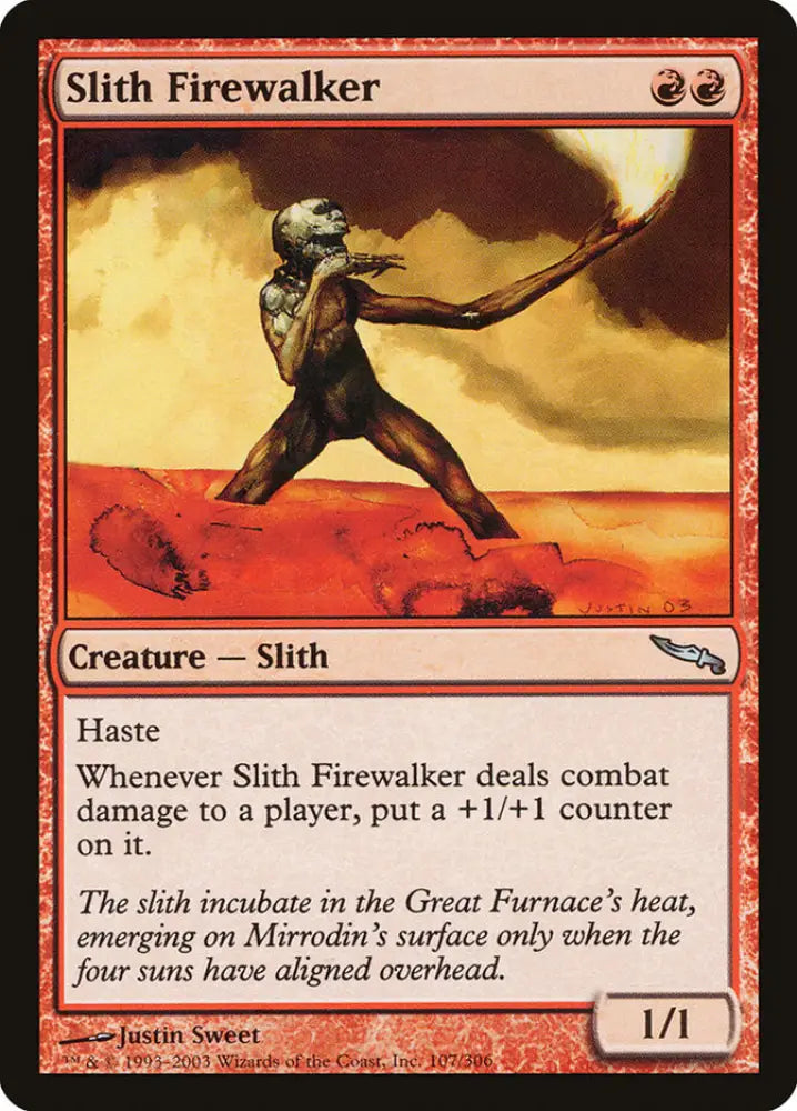 Slith Firewalker [Mirrodin] - MTG Single