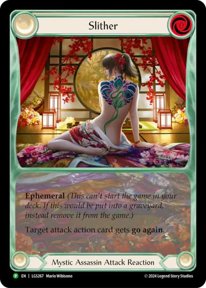 Slither [LGS267] (Promo) Rainbow Foil - Flesh And Blood Single