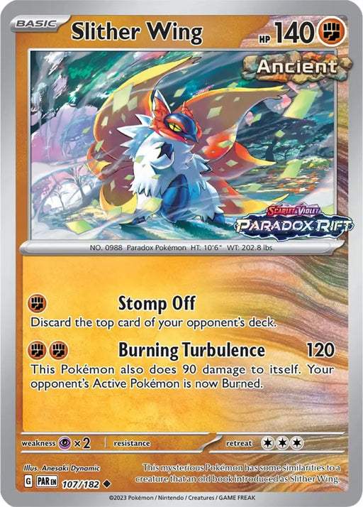 Slither Wing (107/182) (Store Exclusive Promo) [Miscellaneous Cards] - Pokemon Single