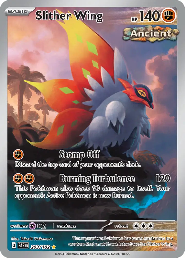 Slither Wing (203/182) [Scarlet & Violet: Paradox Rift] - Pokemon Single