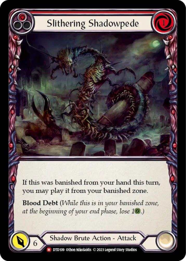 Slithering Shadowpede [Dusk Till Dawn] - Flesh And Blood Single