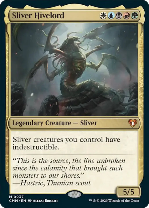 Sliver Hivelord [Commander Masters] - MTG Single