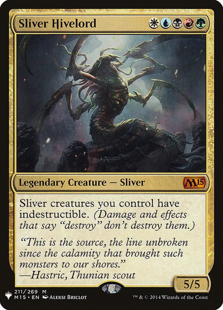 Sliver Hivelord [Mystery Booster] - MTG Single