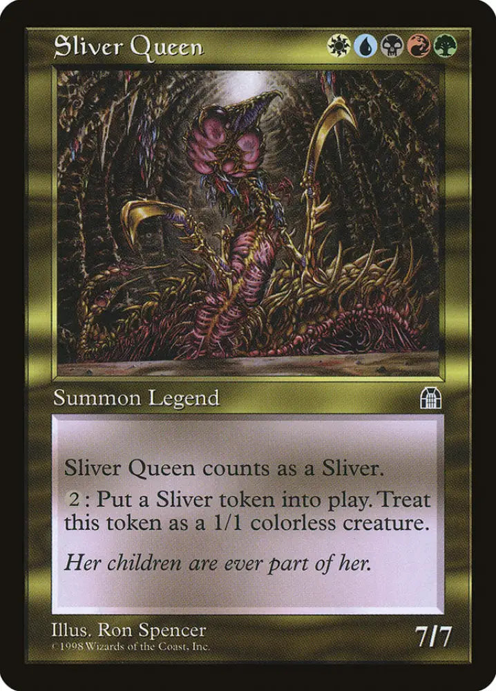 Sliver Queen [Stronghold] - MTG Single