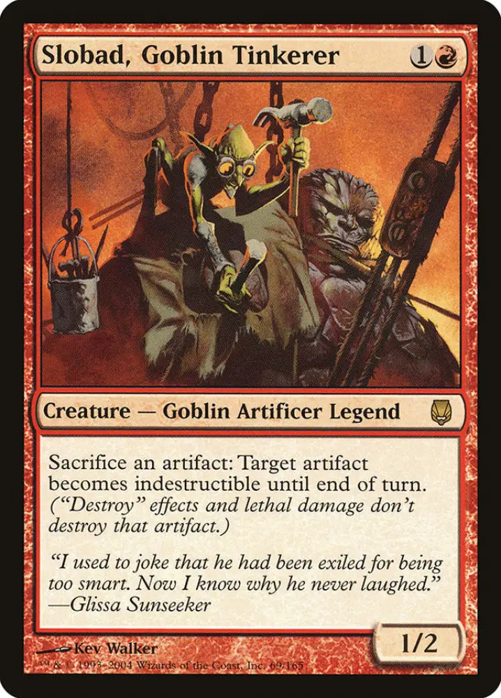 Slobad Goblin Tinkerer [Darksteel] - MTG Single