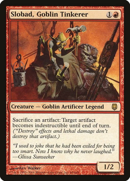 Slobad Goblin Tinkerer [Darksteel] - MTG Single