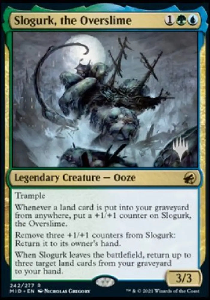 Slogurk the Overslime (Promo Pack) [Innistrad: Midnight Hunt Promos] - MTG Single