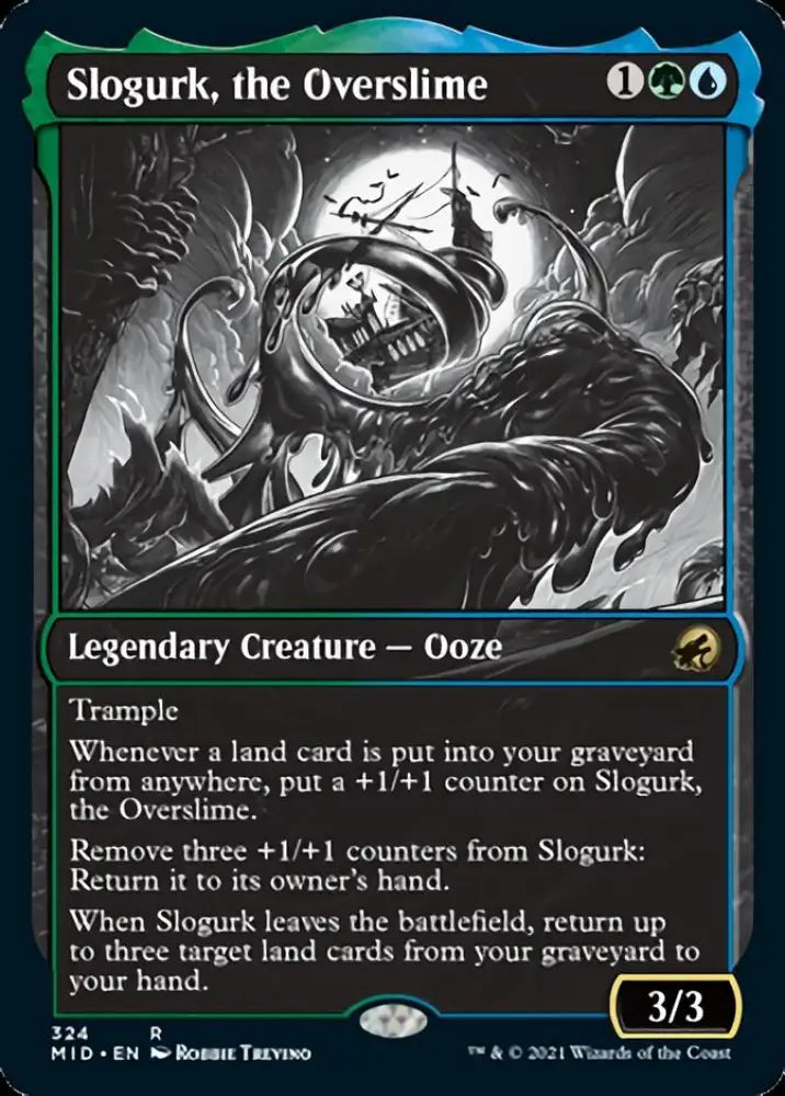 Slogurk the Overslime (Showcase Eternal Night) [Innistrad: Midnight Hunt] - MTG Single