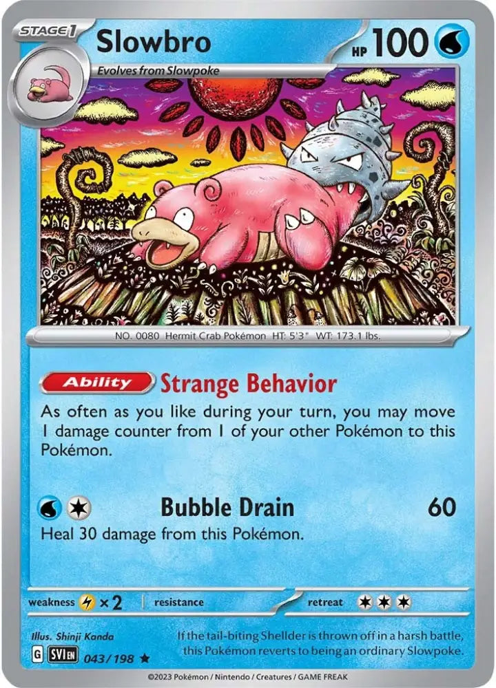 Slowbro (043/198) [Scarlet & Violet: Base Set] - Pokemon Single