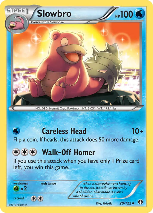 Slowbro (20/122) [XY: BREAKpoint] - Pokemon Single