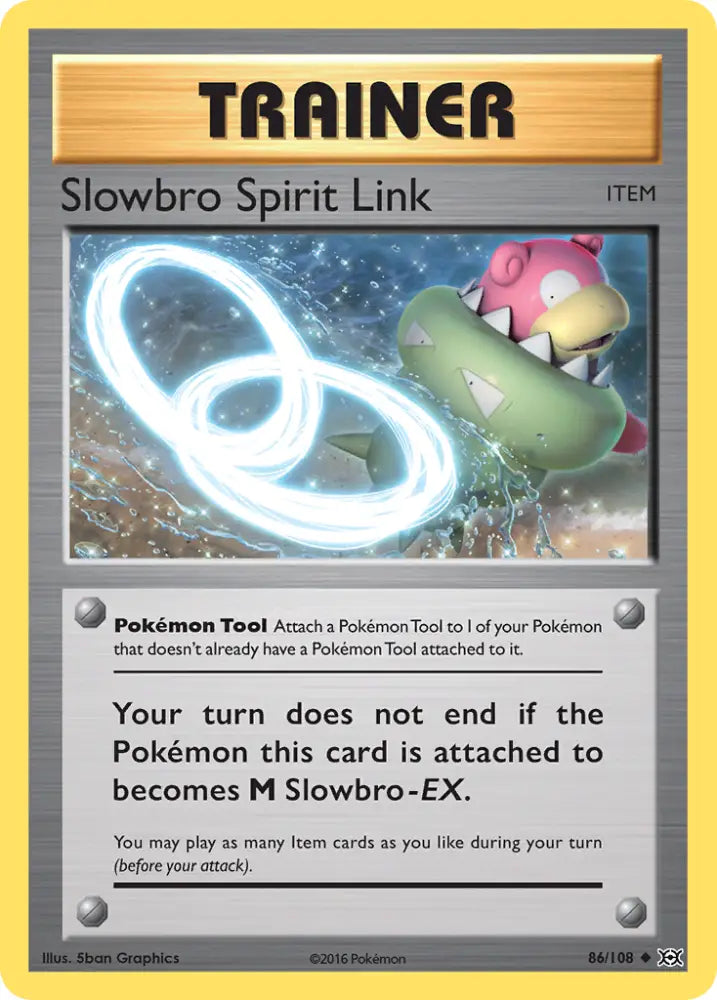 Slowbro Spirit Link (86/108) [XY: Evolutions] - Pokemon Single