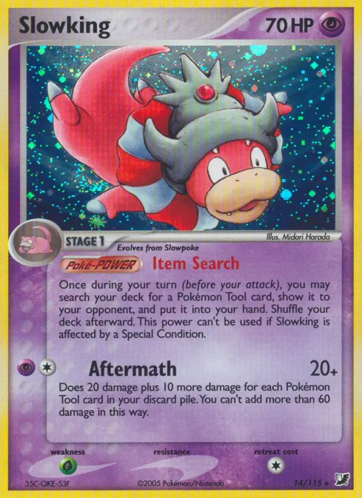 Slowking (14/115) [EX: Unseen Forces] - Pokemon Single