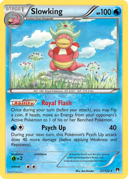 Slowking (21/122) (Theme Deck Exclusive) [XY: BREAKpoint] - Pokemon Single