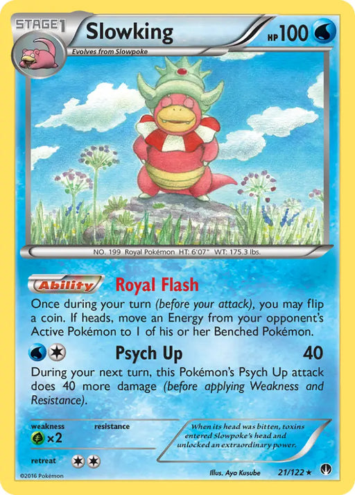 Slowking (21/122) [XY: BREAKpoint] - Pokemon Single