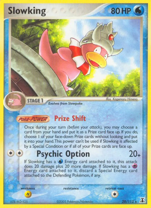 Slowking (28/113) [EX: Delta Species] - Pokemon Single