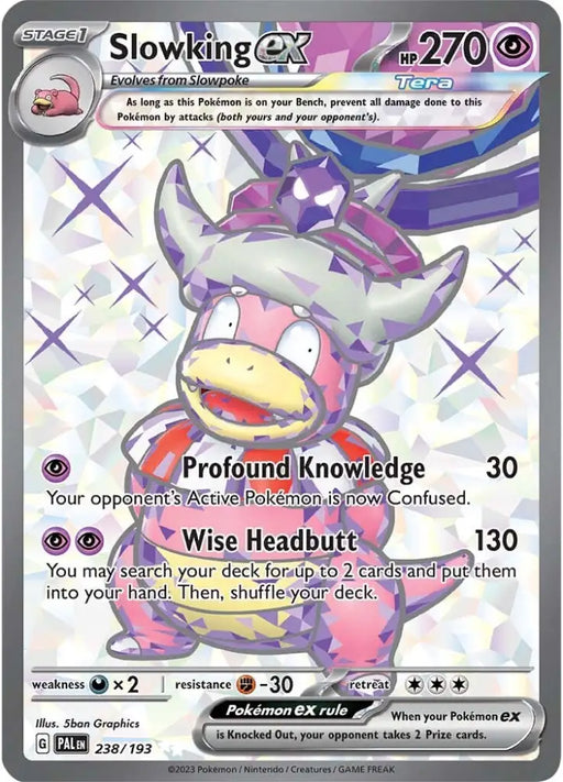 Slowking ex (238/193) [Scarlet & Violet: Paldea Evolved] - Pokemon Single