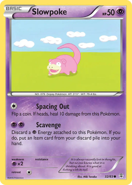 Slowpoke (32/83) [XY: Generations] - Pokemon Single