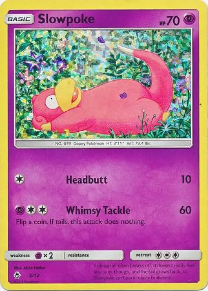 Slowpoke (5/12) [McDonald’s Promos: 2018 Collection] - Pokemon Single
