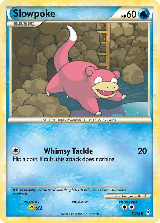 Slowpoke (70/95) [HeartGold & SoulSilver: Call of Legends] - Pokemon Single