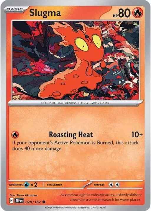 Slugma (028/162) [Scarlet & Violet: Temporal Forces] - Pokemon Single