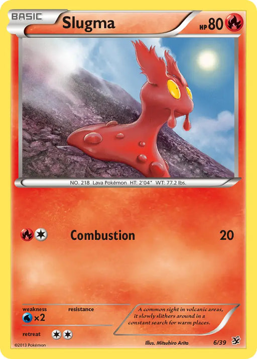 Slugma (6/39) [XY: Kalos Starter Set] - Pokemon Single